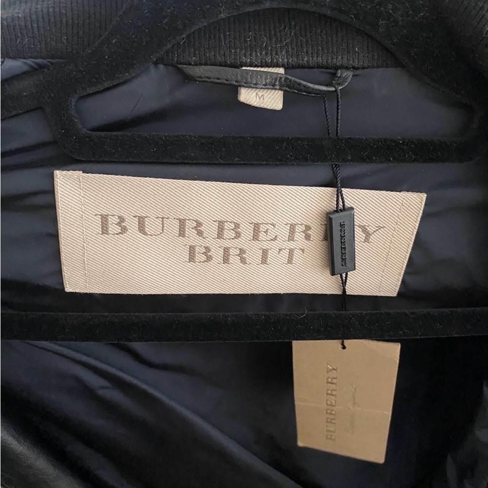 Burberry Leather Jacket, Authentic - Picture 5 of 5